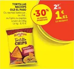 Hyper U OLD EL PASO Tortilla CHIPS offre