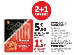 Hyper U Montorsi Prosciutto di Parma offre