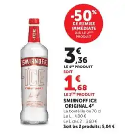 Hyper U SMIRNOFF ICE ORIGINAL offre