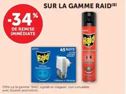 Hyper U Raid Diffuseur Électrique Liquide offre