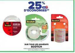 Carrefour SCOTCH Sur tous les adhésifs offre