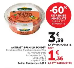 Hyper U SUD & SOL TOMATES Confités offre
