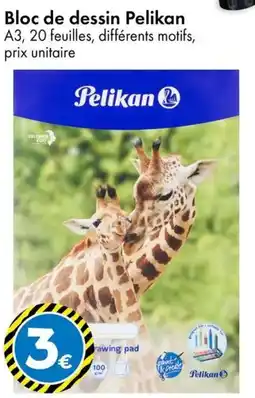 TEDi PELIKAN Bloc de dessin offre