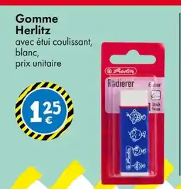 TEDi HERLITZ Gomme offre