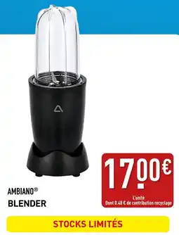 ALDI AMBIAINO BLENDER offre