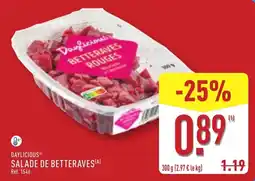 ALDI Daylicious SALADE DE BETTERAVES offre