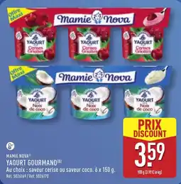 ALDI Mamie Nova Yaourt Gourmand offre