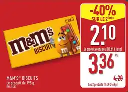 ALDI M&M'S BISCUITS offre