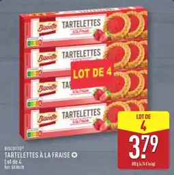 ALDI Biscotto Tartelettes à la fraise offre