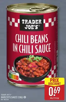ALDI TRADER JOE'S CHILI BEANS IN CHILI SAUCE offre