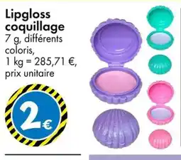 TEDi Lipgloss coquillage offre