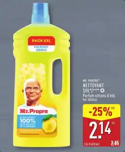 ALDI Mr. Propre NETTOYANT SOL offre