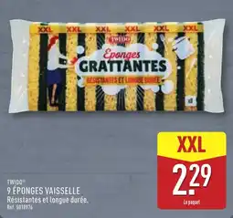 ALDI TWIDO Éponges vaisselle offre