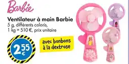 TEDi BARBIE Ventilateur à main offre