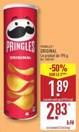 ALDI PRINGLES ORIGINAL offre