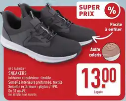 ALDI UP 2 FASHION SNEAKERS offre