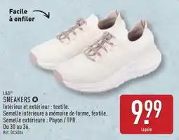 ALDI L&D SNEAKERS offre
