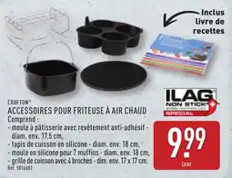 ALDI CROFTON ACCESSOIRES POUR FRITEUSE À AIR CHAUD offre