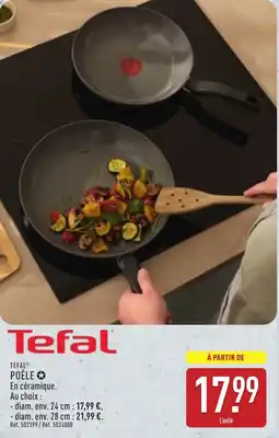 ALDI Tefal POÊLE offre