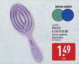 ALDI LACURA BROSSE À CHEVEUX offre