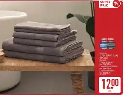 ALDI NOVITÉSSE SET DE SERVIETTES offre