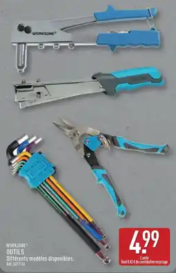 ALDI WORKZONE OUTILS offre