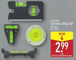 ALDI WORKZONE NIVEAUX À BULLE offre