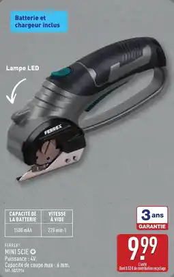 ALDI FERREX MINI SCIE offre