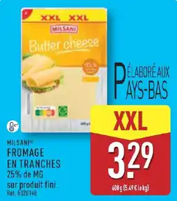 ALDI MILSANI Fromage en tranches offre