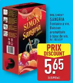ALDI DON SIMON Sangria offre