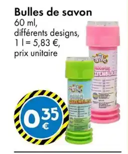 TEDi Bulles de savon offre