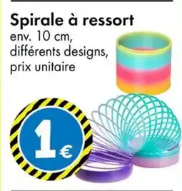 TEDi Spirale à ressort offre