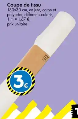 TEDi Coupe de tissu offre