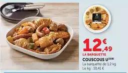 U Express LA BARQUETTE COUSCOUS U offre
