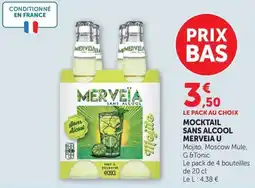 U Express MERVEIA Mocktail sans alcool offre