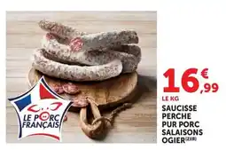 U Express OGIER Saucisse Perche offre