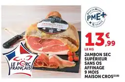U Express MAISON CROS JAMBON SEC offre