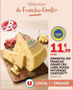 U Express Label Rouge Emmental IGP offre