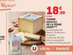 U Express ADAM TOMME MEUH'LE DE LA FERME offre