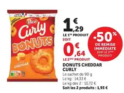 U Express Vico Curly Donuts offre