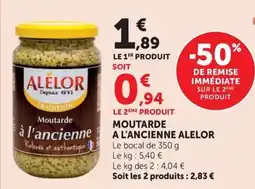U Express ALELOR MOUTARDE offre