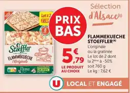 U Express Stoeffler Flammekueche offre