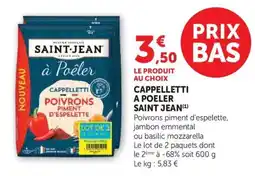 U Express SAINT JEAN CAPPELLETTI A POELER offre