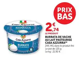 U Express Casa Azzurra Burrata offre