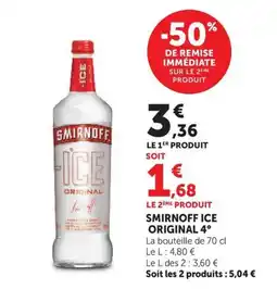 U Express SMIRNOFF ICE ORIGINAL offre