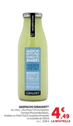U Express GIRAUDET GASPACHO offre