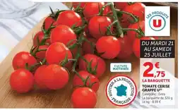 Hyper U U Tomate cerise grappe offre