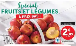 Hyper U NECTARINE JAUNE OU BLANCHE offre