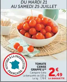 Super U TOMATE CERISE offre