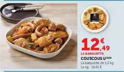 Super U LA BARQUETTE COUSCOUS offre